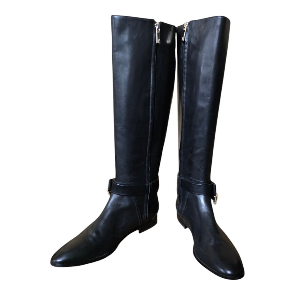 Ladies Ted Baker Sintial Black Leather Boots
